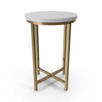 Wasser Cross Legs End Table PNG & PSD Images