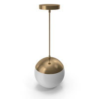 Light Single Globe Pendant PNG & PSD Images