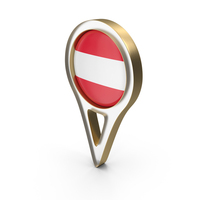 Austria Location Flag Symbol PNG & PSD Images