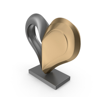 Abstract Sculpture Heart PNG & PSD Images