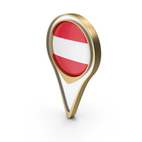Austria Location Flag PNG & PSD Images