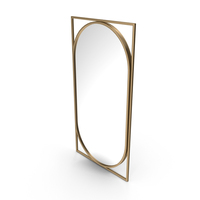 Mirror In A Metal Frame PNG & PSD Images