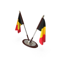 Belgium Desk Flag PNG & PSD Images