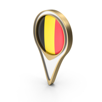 Belgium Location Flag Symbol PNG & PSD Images