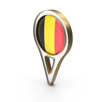 Belgium Location Flag Symbol PNG & PSD Images