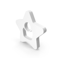 White Star User Symbol PNG & PSD Images