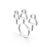 User Group Network Circle Web White PNG & PSD Images