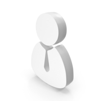 White User Web Symbol PNG & PSD Images