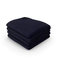 Blue Round Neck Folded Sweater Pile PNG & PSD Images