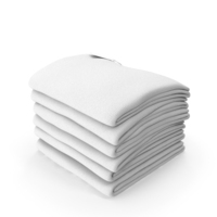 Folded Sweater Round Neck 6 Pile White PNG & PSD Images