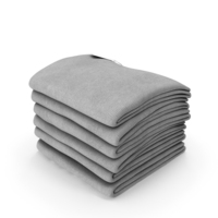 Folded Sweater Round Neck 6 Pile Gray PNG & PSD Images