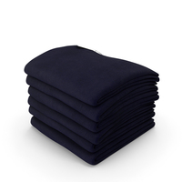 Blue Round Neck Folded Sweater Pile PNG & PSD Images