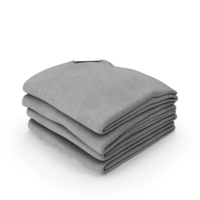 Folded Sweater V Neck 4 Pile Gray PNG & PSD Images