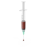 Syringe With Blood PNG & PSD Images