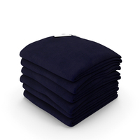 Blue V Neck Folded Six Sweater Pile PNG & PSD Images