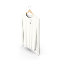 Hanging White Round Neck Sweater PNG & PSD Images