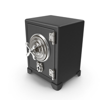 Black Cartoon Safety Locker PNG & PSD Images
