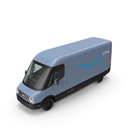 Amazon Electric Delivery Van PNG & PSD Images