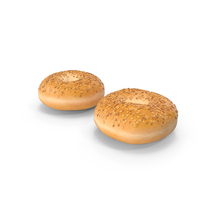 Bagels with Sesame Seeds PNG & PSD Images