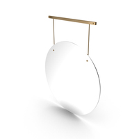 Exhibit Frameless Accent Mirror PNG & PSD Images