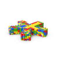 Horizontal Lego Asterisk Symbol PNG & PSD Images