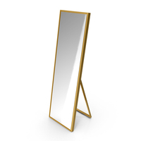 Loeffler Modern & Contemporary Full Length Mirror PNG & PSD Images