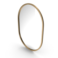 Pill Shape Modern Vanity Mirror PNG & PSD Images