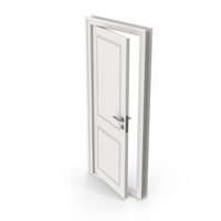 White Door Open PNG & PSD Images