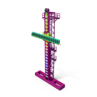 Drop Tower Ride PNG & PSD Images