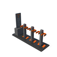 Electric Scooter Charging Dock PNG & PSD Images