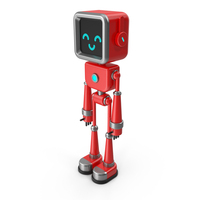 Red Robot PNG & PSD Images