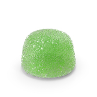 Sugar Gumdrop Green PNG & PSD Images