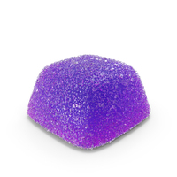 Purple Square Sugar Gumdrop PNG & PSD Images
