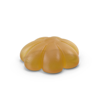 Orange Flower Gumdrop PNG & PSD Images