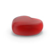 Heart Gumdrop Red PNG & PSD Images