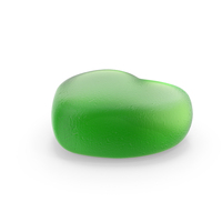 Heart Gumdrop Green PNG & PSD Images