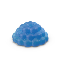 Blue Raspberry Gumdrop PNG & PSD Images
