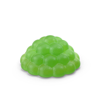 Green Raspberry Gumdrop PNG & PSD Images