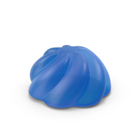 Blue Spiral Gumdrop PNG & PSD Images