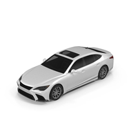 Sport Sedan White PNG & PSD Images