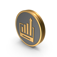 Badge Trend Up Icon PNG & PSD Images