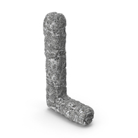 Stone Letter L PNG & PSD Images