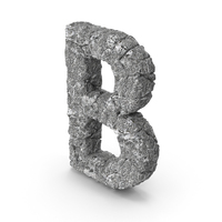 Stone Letter B PNG & PSD Images