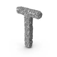 Stone Letter T PNG & PSD Images