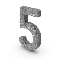 Stone Number 5 PNG & PSD Images