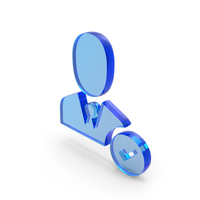Blue Glass Business Verified User Icon PNG & PSD Images