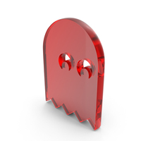 Pac Man Game Icon Glass PNG & PSD Images