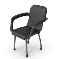 Grey Plastic Chair PNG & PSD Images