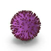 Pink Germ Virus PNG & PSD Images