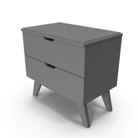 Nightstand Gray PNG & PSD Images